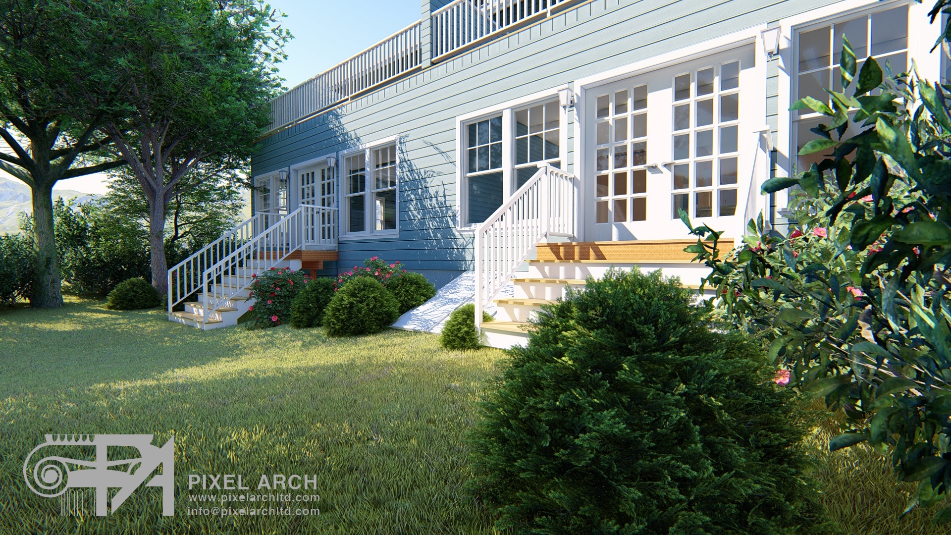 Backyard-land-spacing