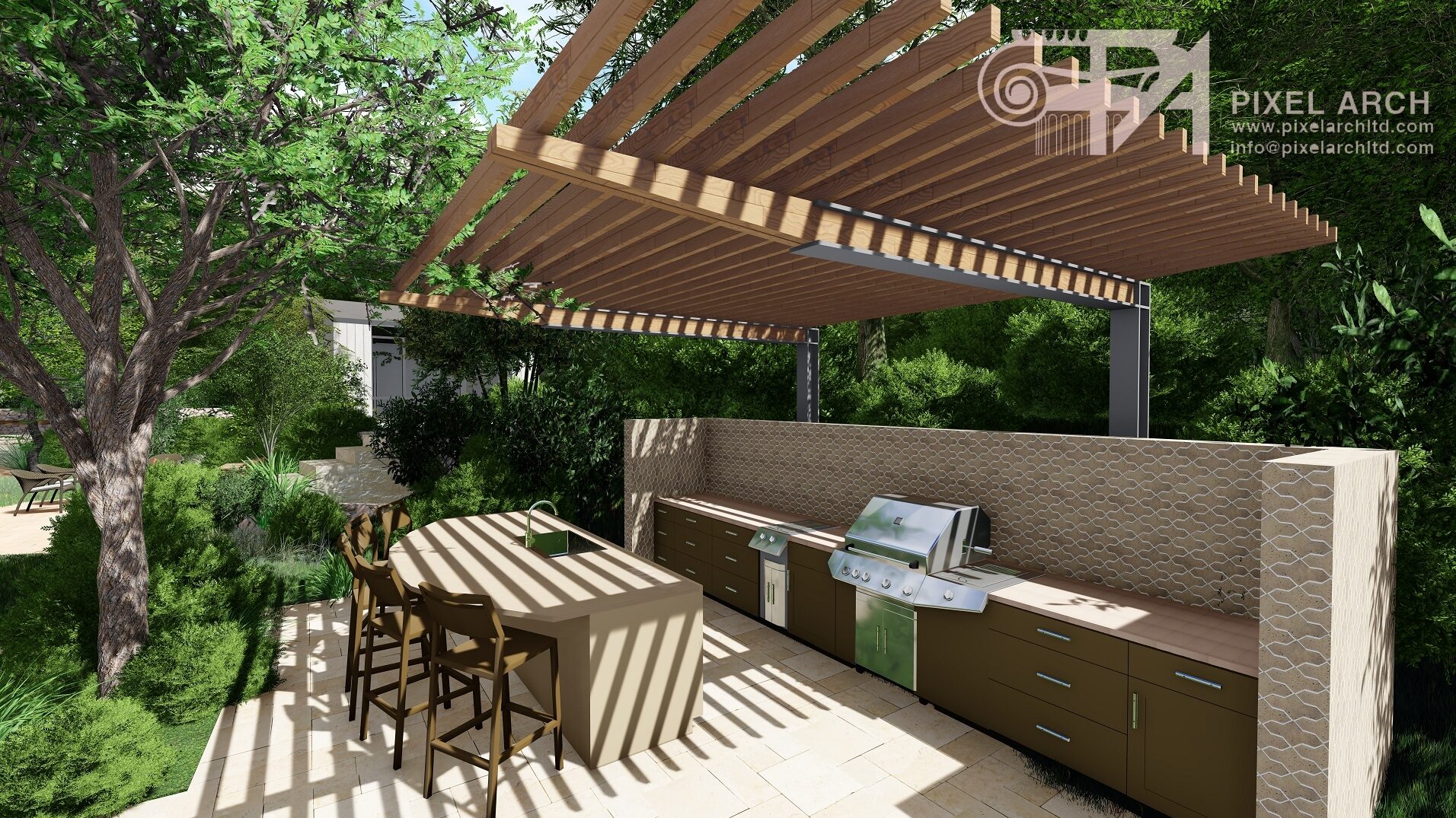 Outdoor bbq