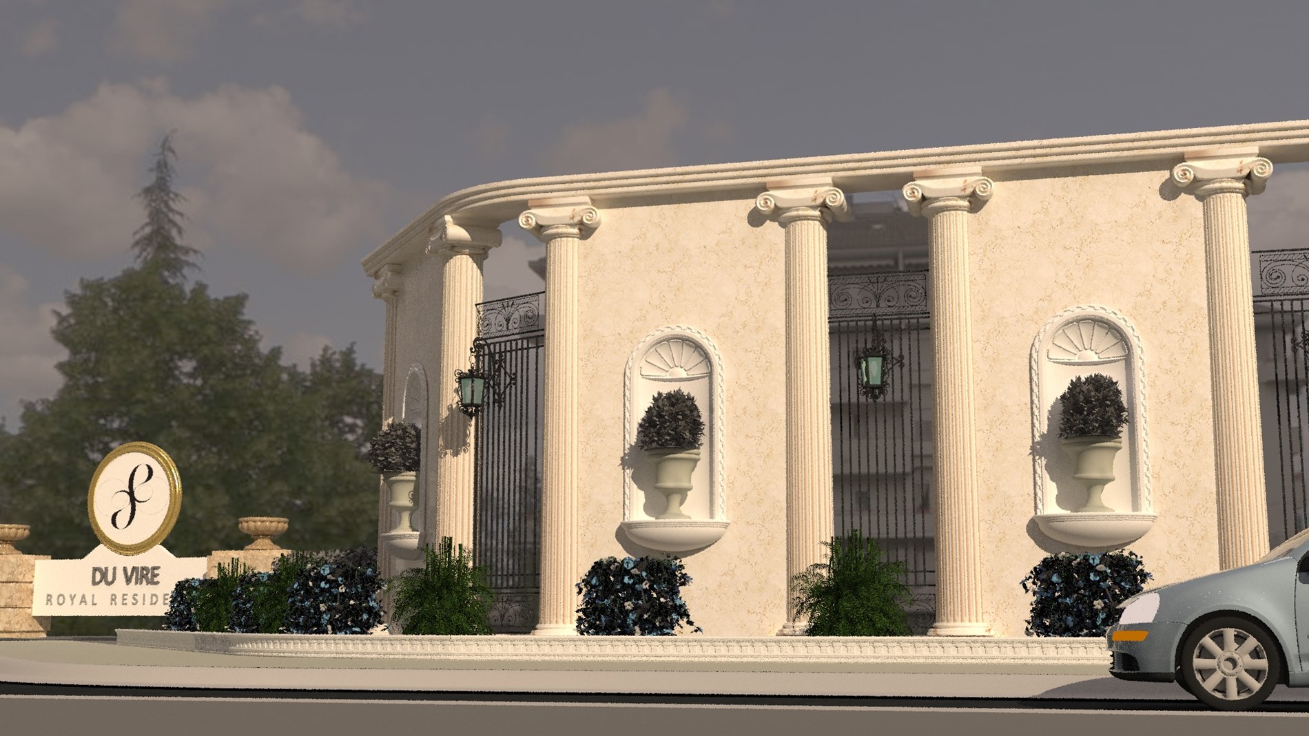 luxury home wall