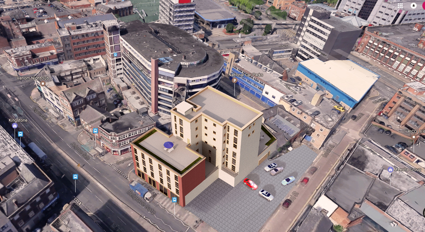 Building Embedded in Google map