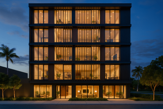 7 Story Condo, Miami, FL=