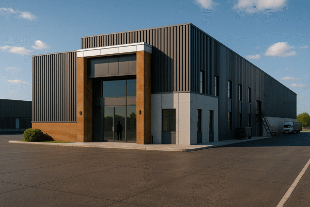 Architectural design of Warehouse in Qatar =