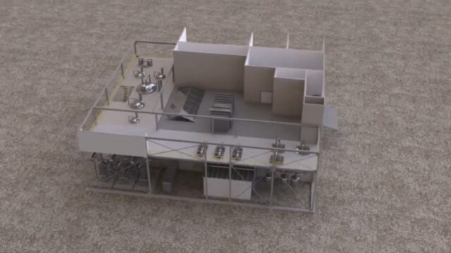 Chem Plant Roofless 3D Fly-Through